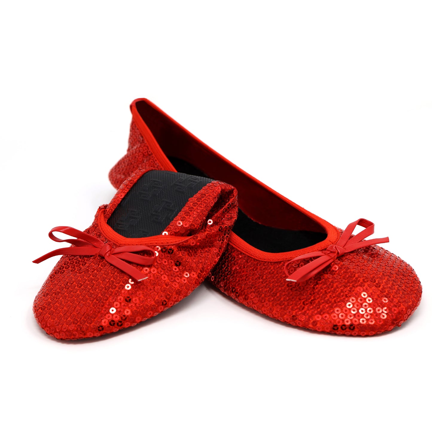 Sparkle Flat / Sequin Flat Foldable Ballet Flat Women's