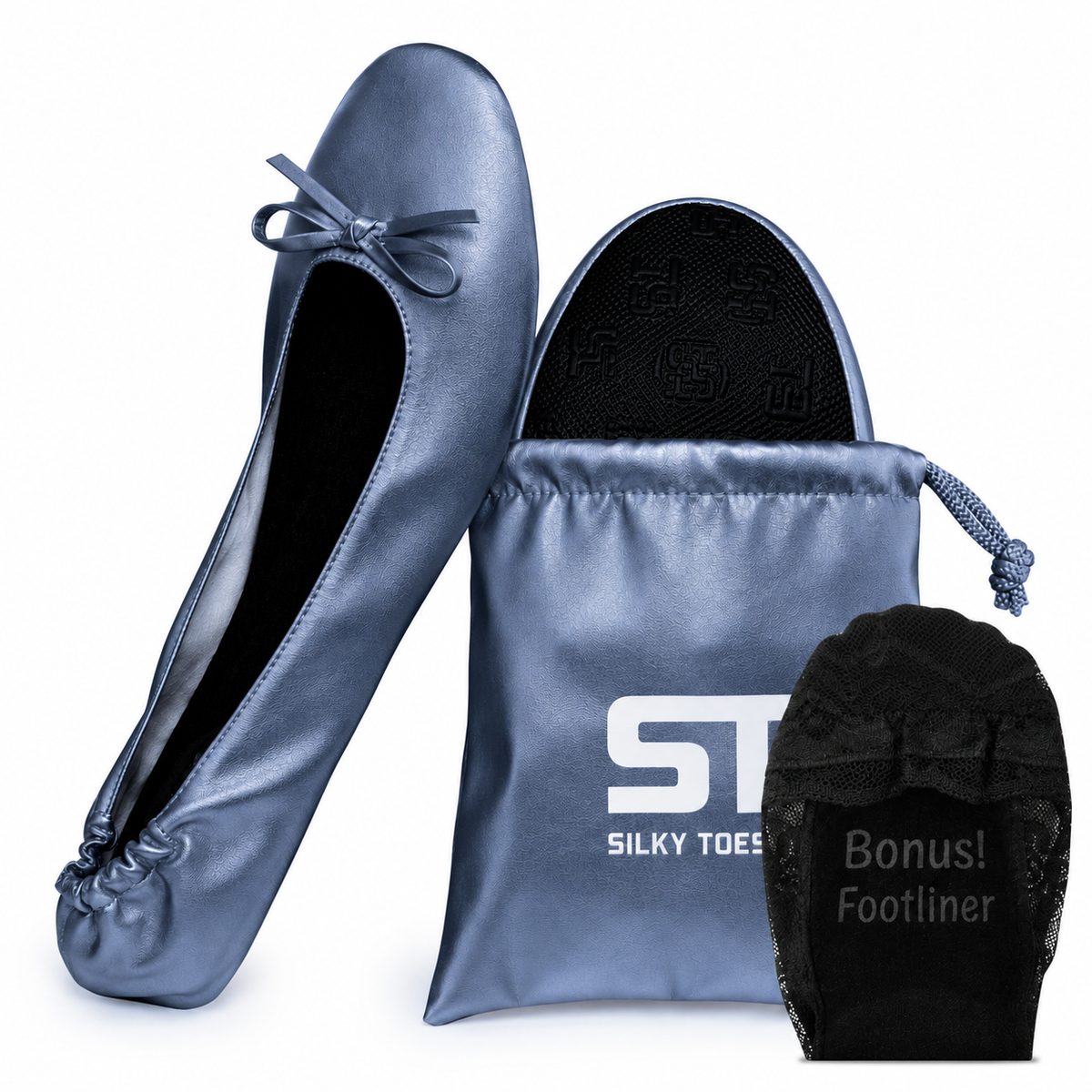 Foldable Flat Slipper Shoe