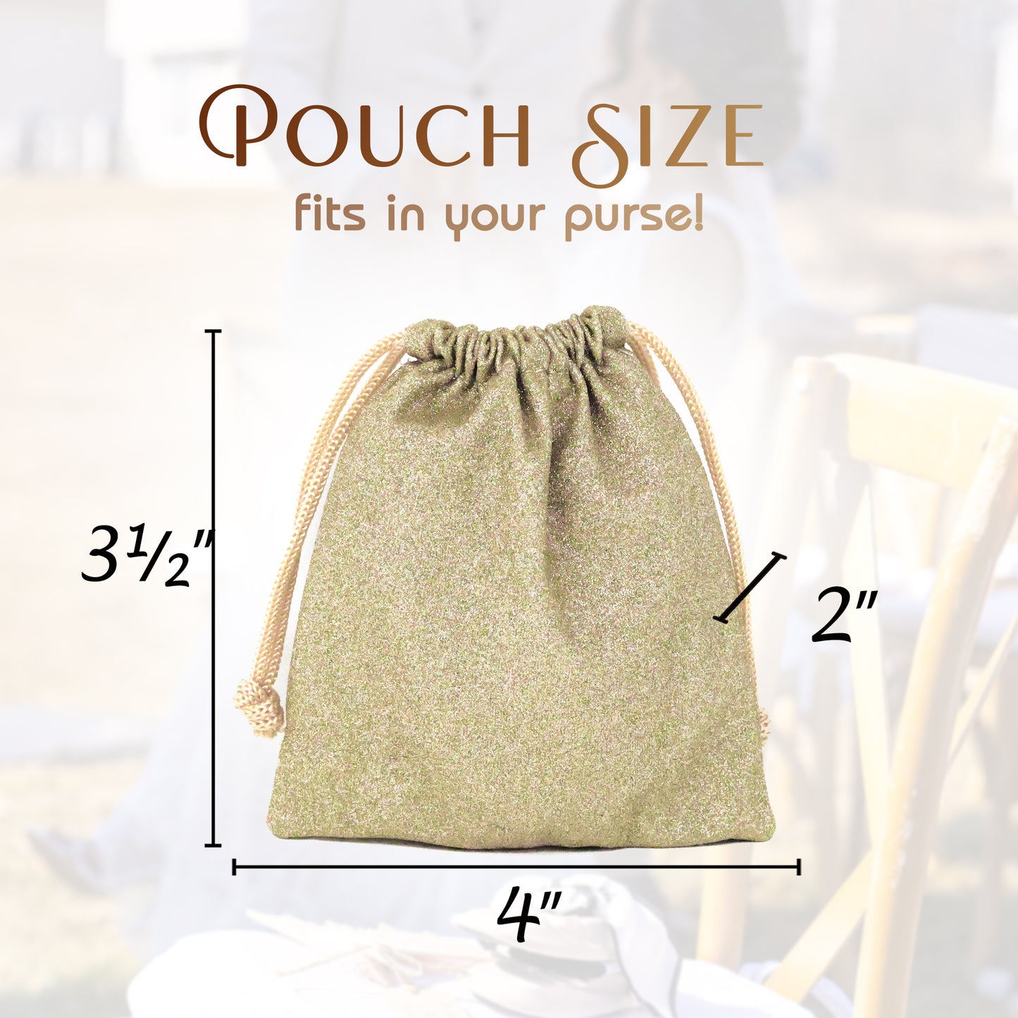 Glitter Flats Foldable | Women's Flats