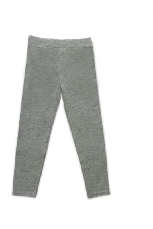 Girls Cotton Basic School Leggings