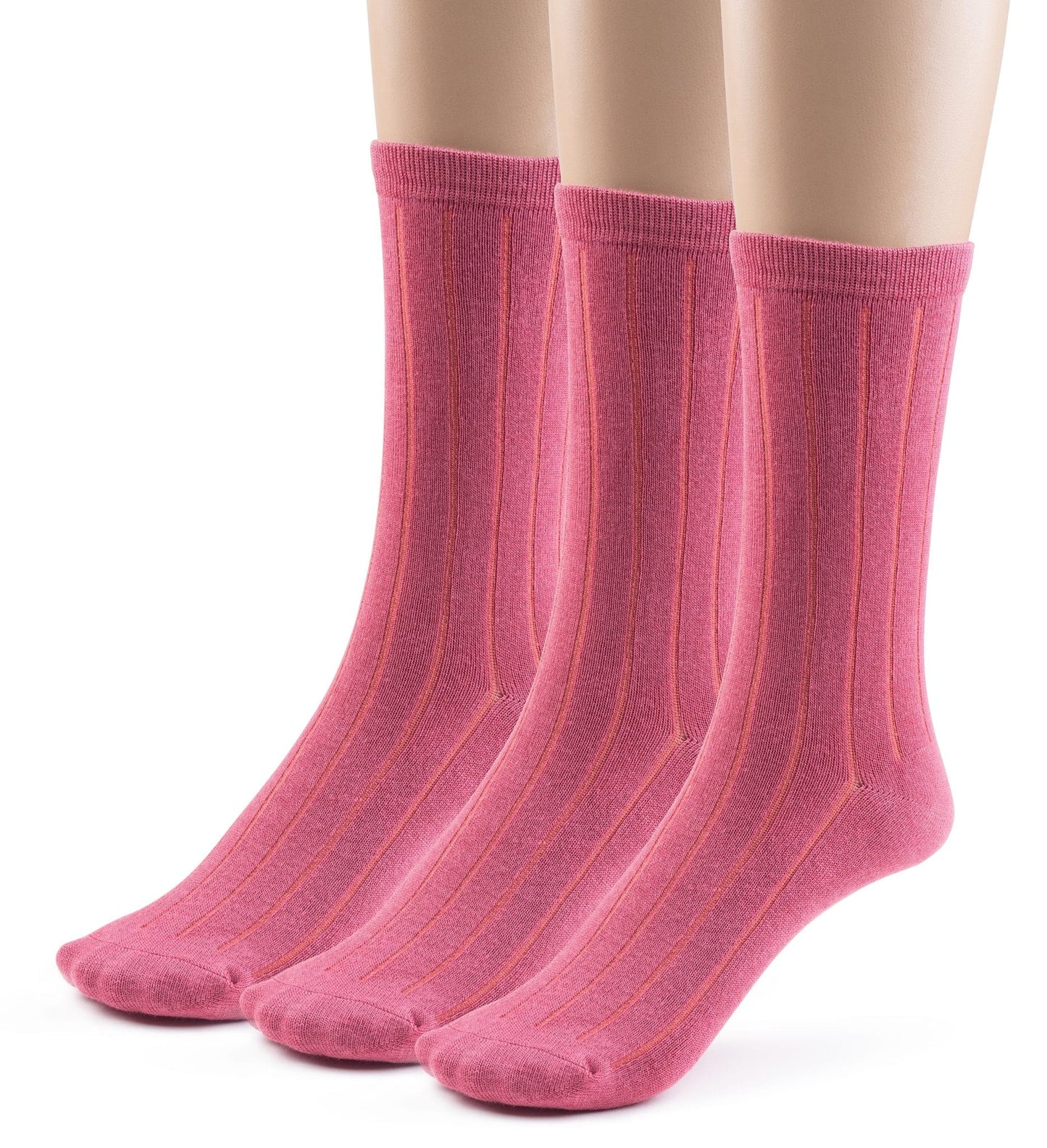 Women's Bamboo Ribbed Crew Socks