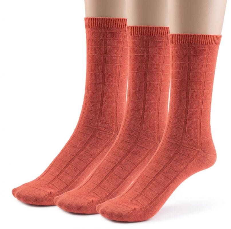 Women's Bamboo Crew Socks Designed, Dress and Casual