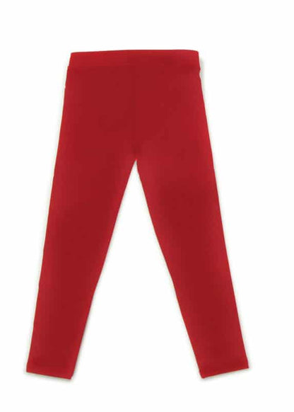 Girls Cotton Basic School Leggings