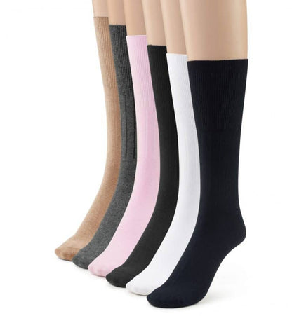 Women's Soft Diabetic Non-Binding Cotton Dress Socks