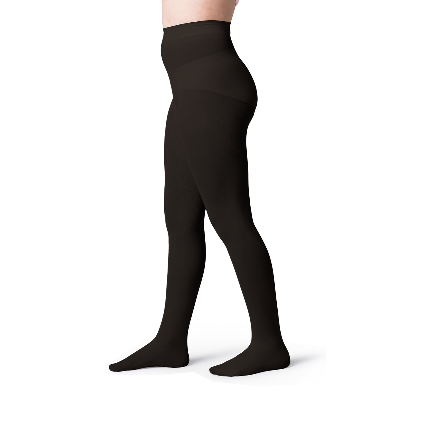 Girls Opaque Footed School Tights- 2 Pairs