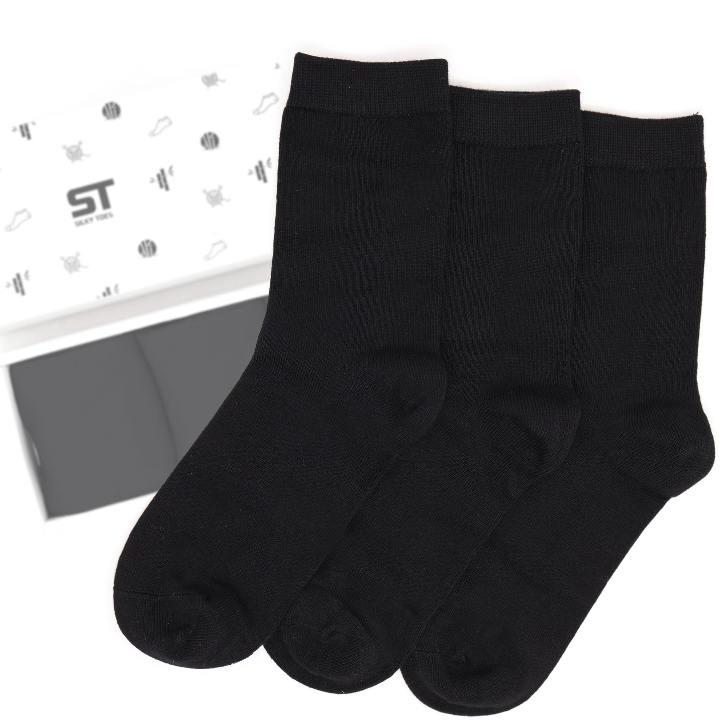 Women's Bamboo Crew Superb Soft Socks
