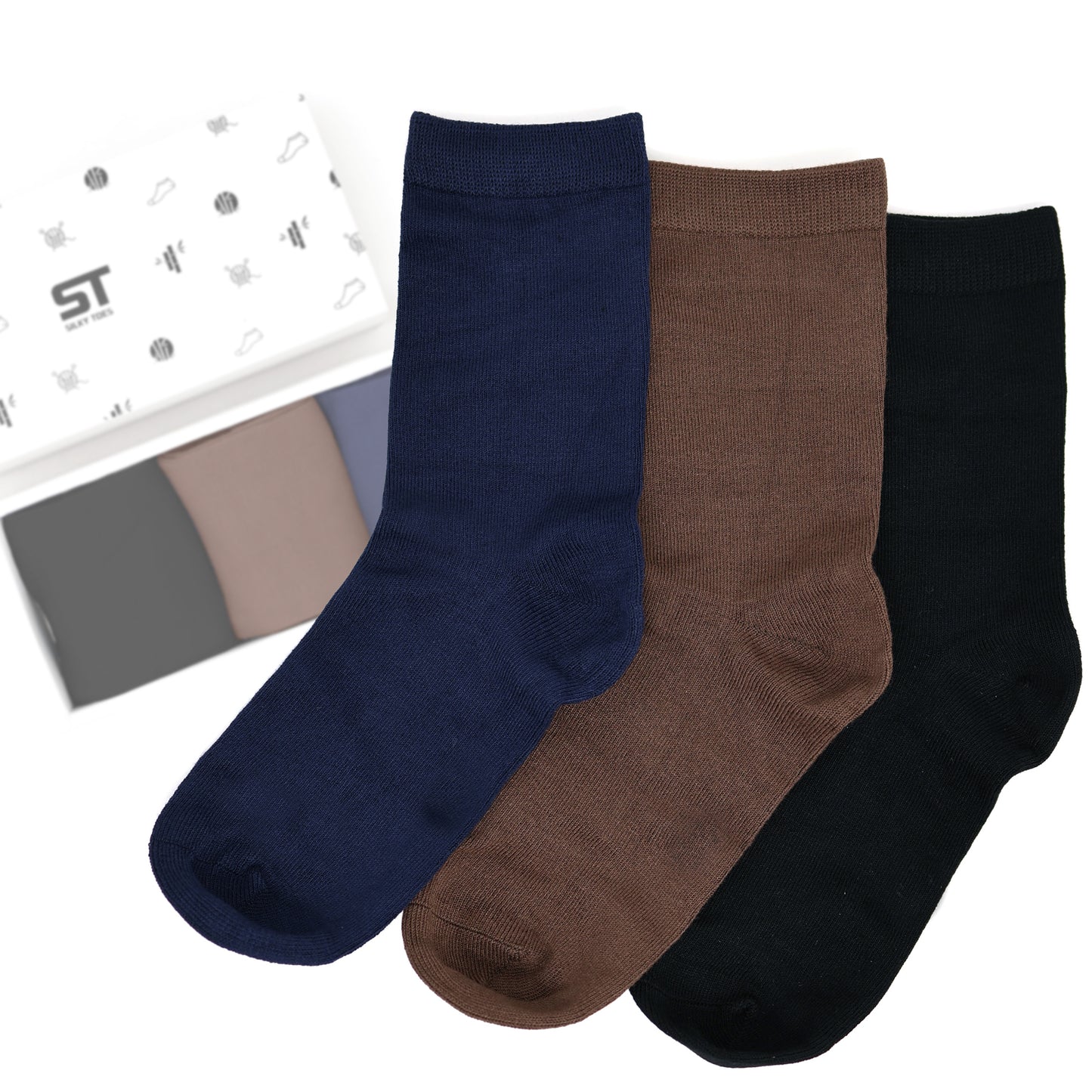 Women's Bamboo Crew Superb Soft Socks