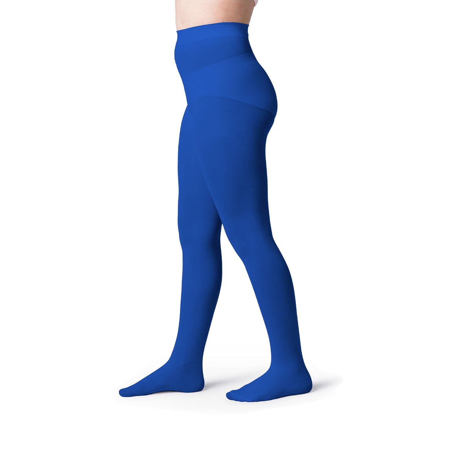 Girls Opaque Footed School Tights- 2 Pairs