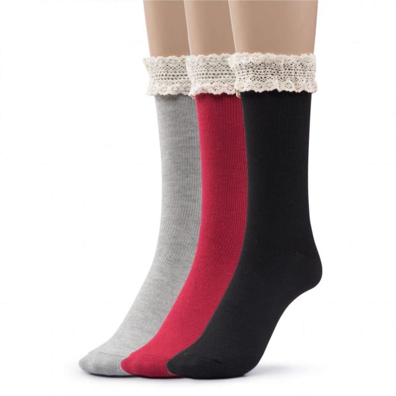 Women's Vintage Boot Socks Stockings Gift Set