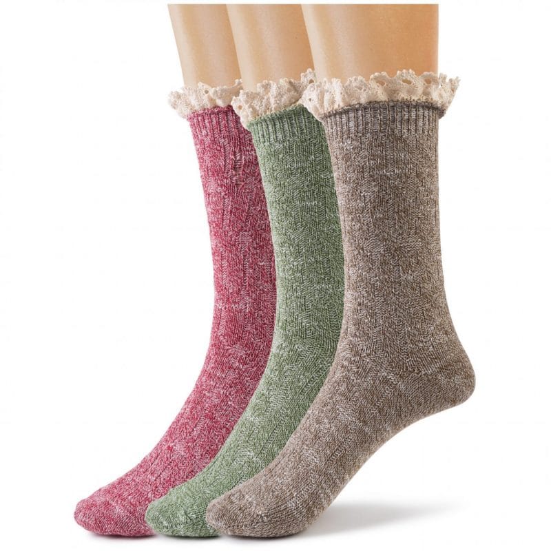 Women's Vintage Boot Socks Gift Set