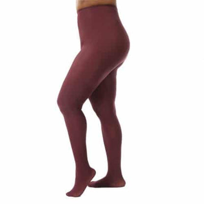 Women's Opaque Plus Size Tights 60 Denier Nylons - 2 Pairs