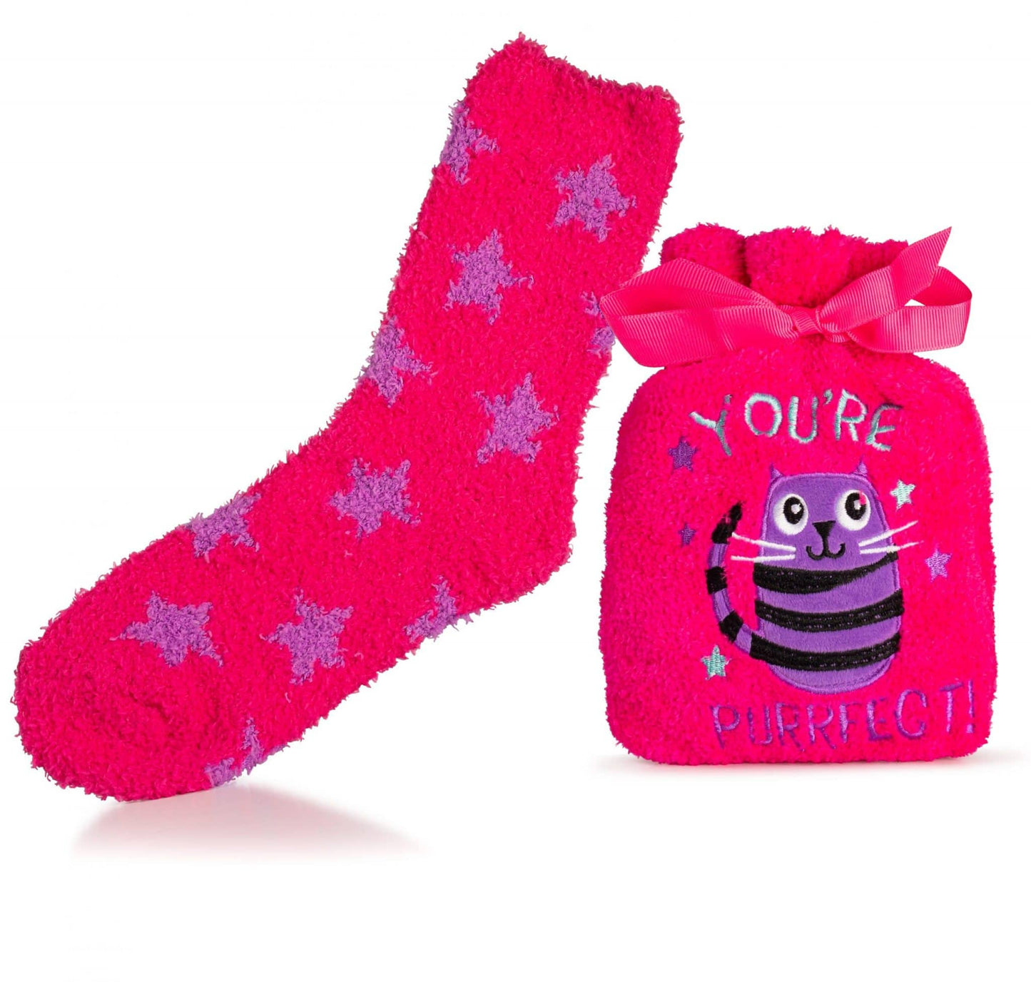 Fuzzy Socks Gift Set With Bag | Best Friend Gift