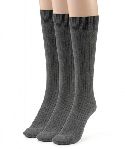 Men's Cotton Crew Dress Socks