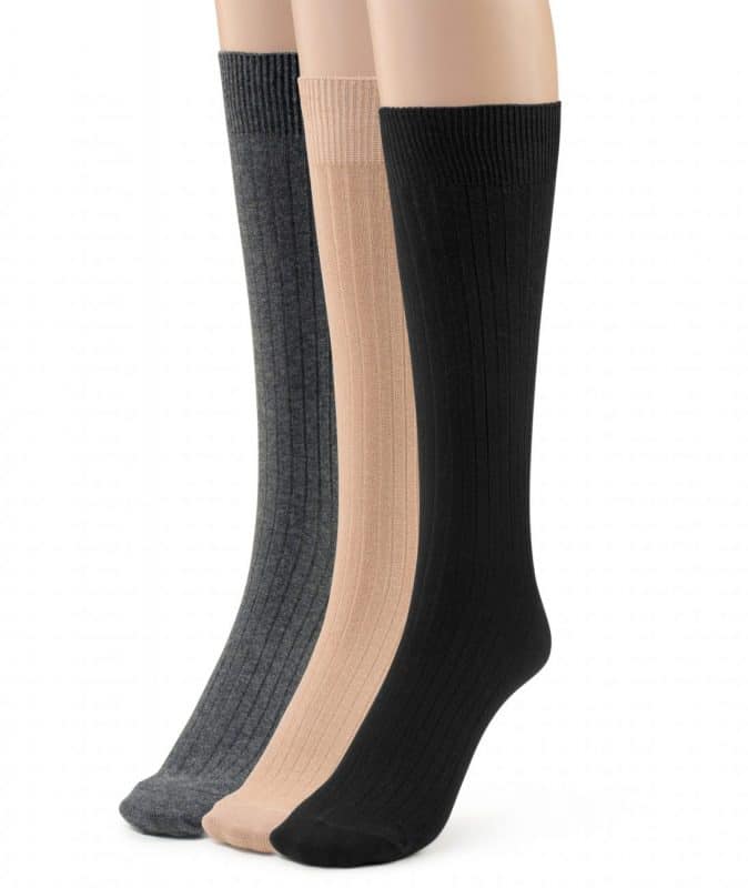 Men's Cotton Crew Dress Socks