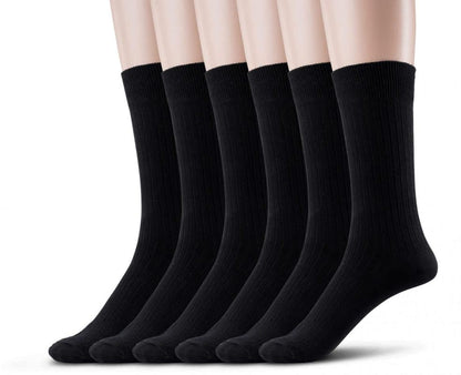 Men's Cotton Crew Dress Socks