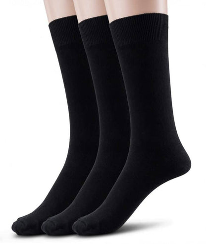 Men's Cotton Crew Dress Socks