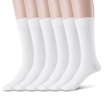 Men's Cotton Crew Dress Socks