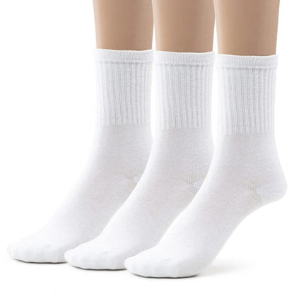 Boys Cotton School Crew Socks- 3 Per Pack