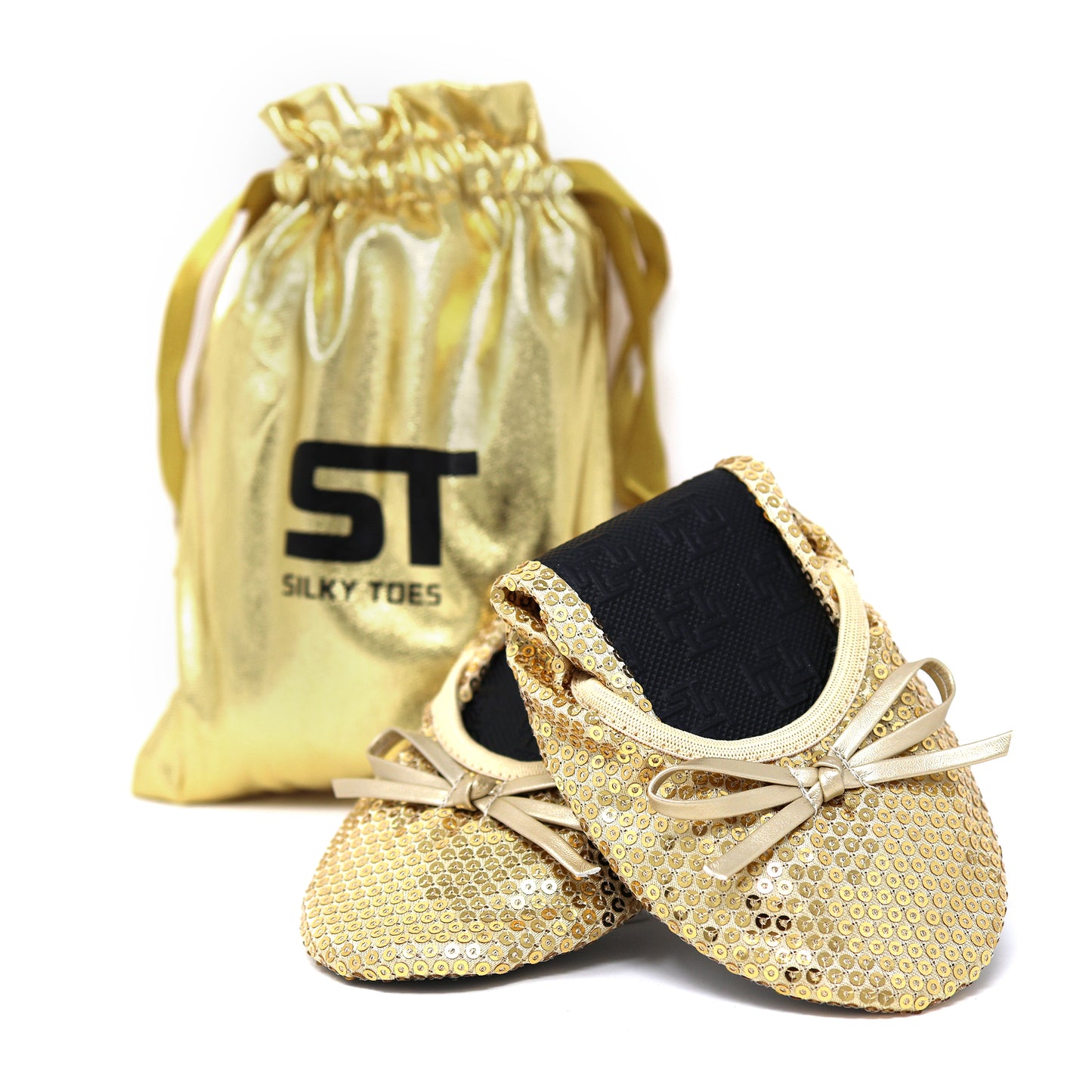 Sparkle Flat / Sequin Flat Foldable Ballet Flat Women's