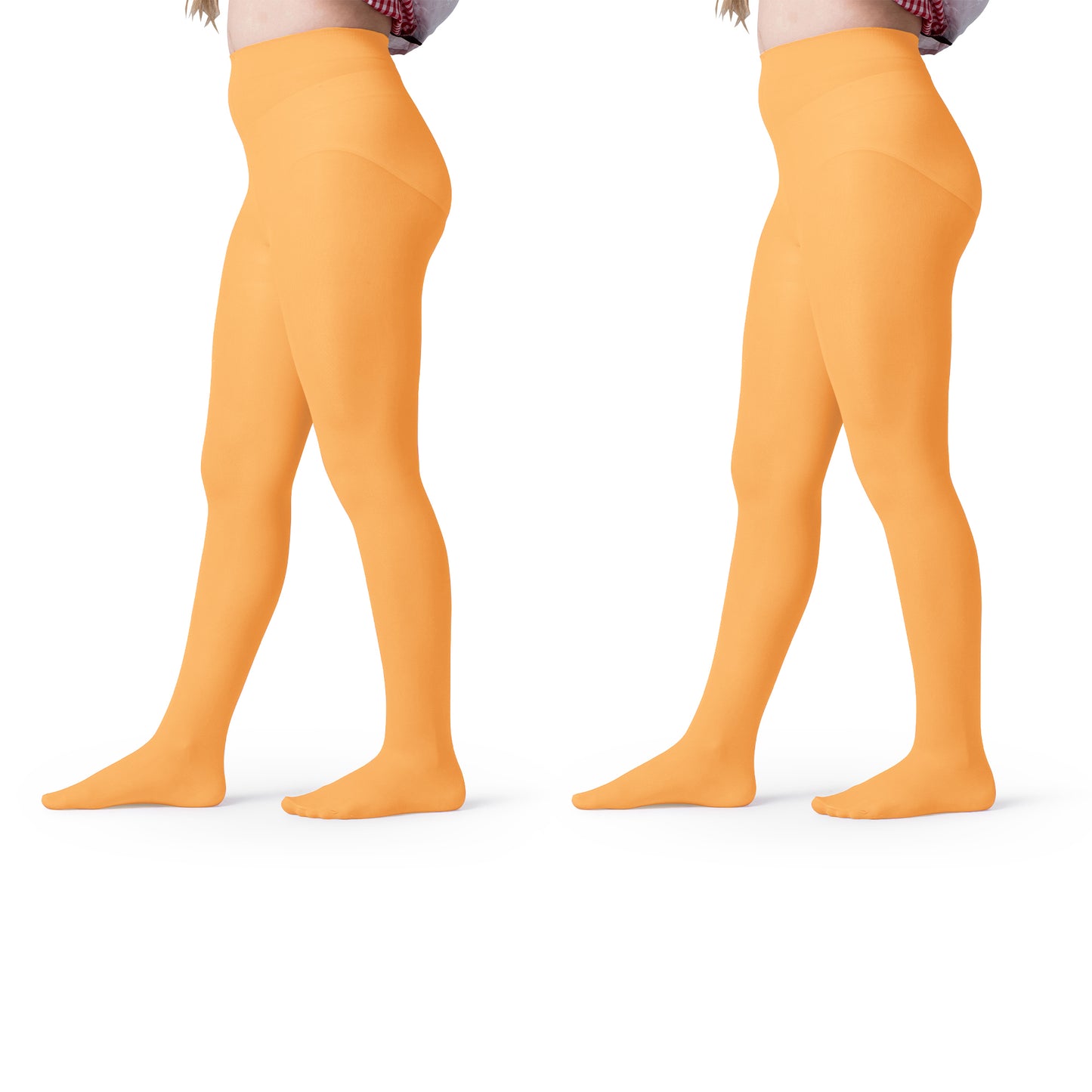 Girls Opaque Footed School Tights- 2 Pairs