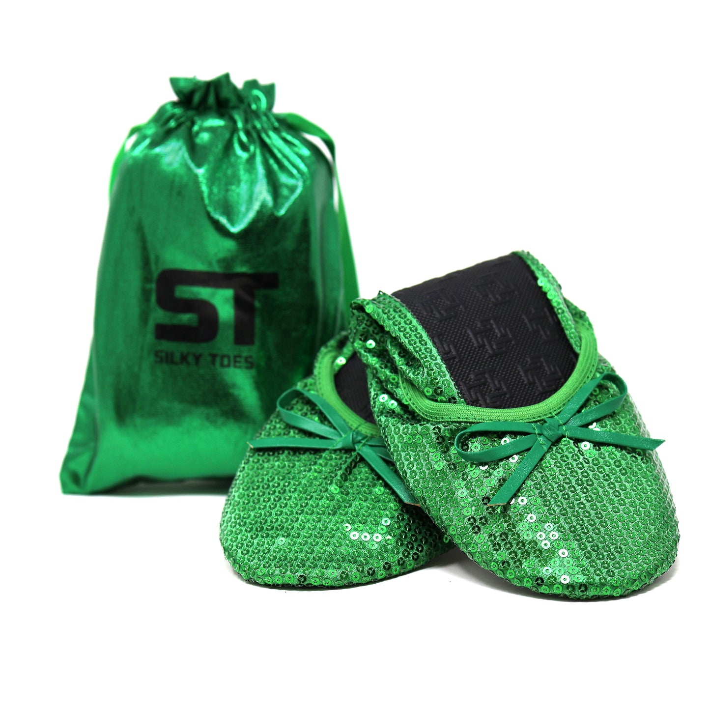 Sparkle Flat / Sequin Flat Foldable Ballet Flat Women's