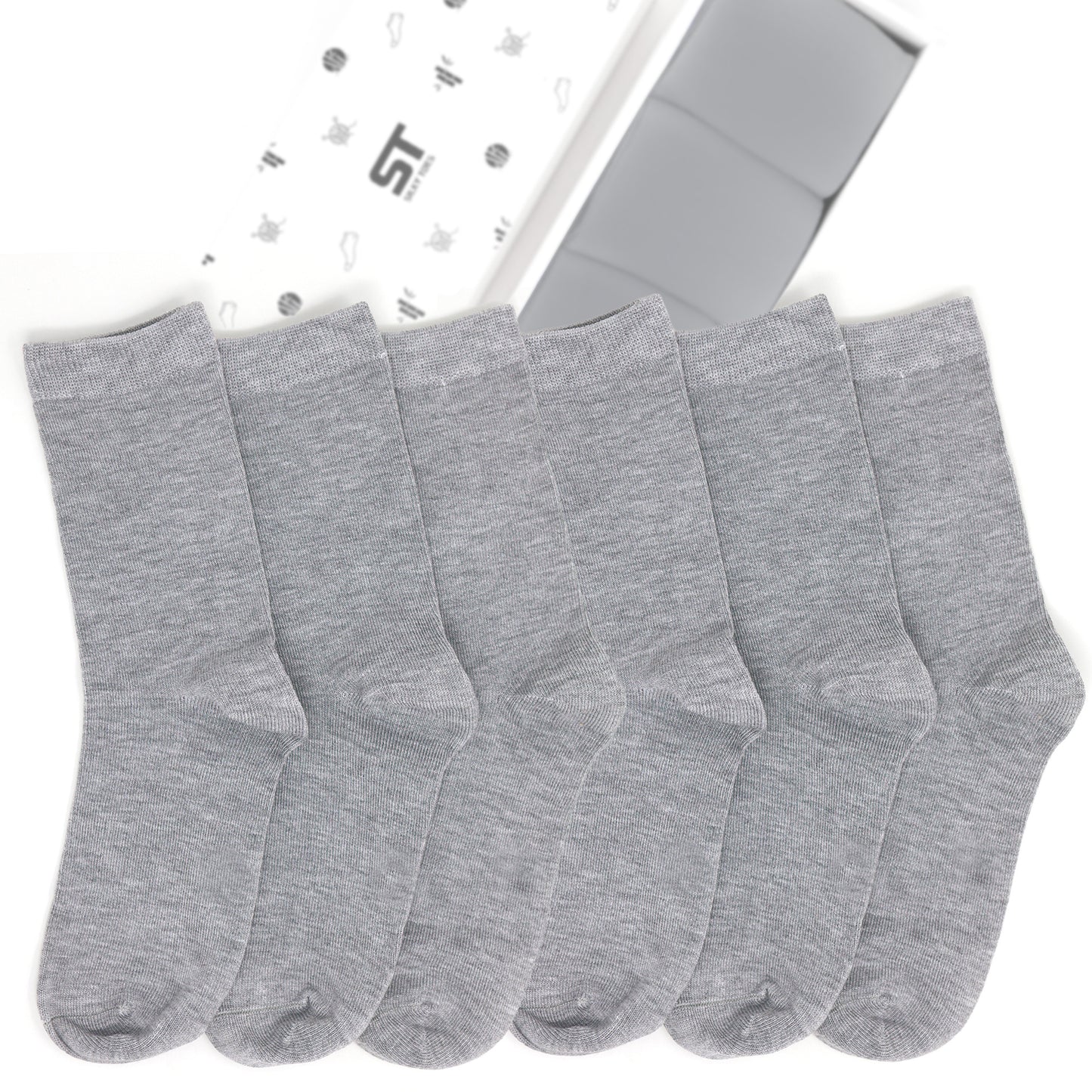 Women's Bamboo Crew Superb Soft Socks