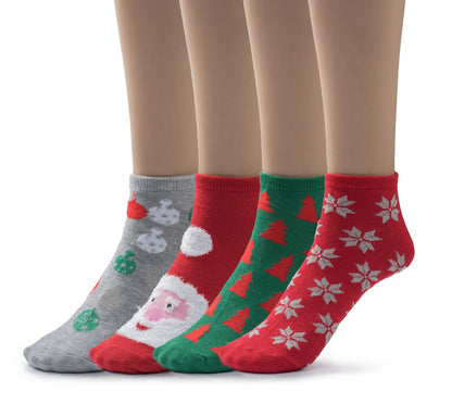 Women's Holiday Socks For Christmas in Gift Box