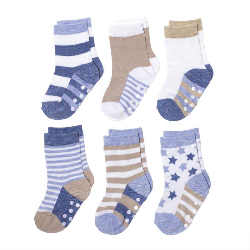 Baby Boy Socks Gift Set-6 Pairs