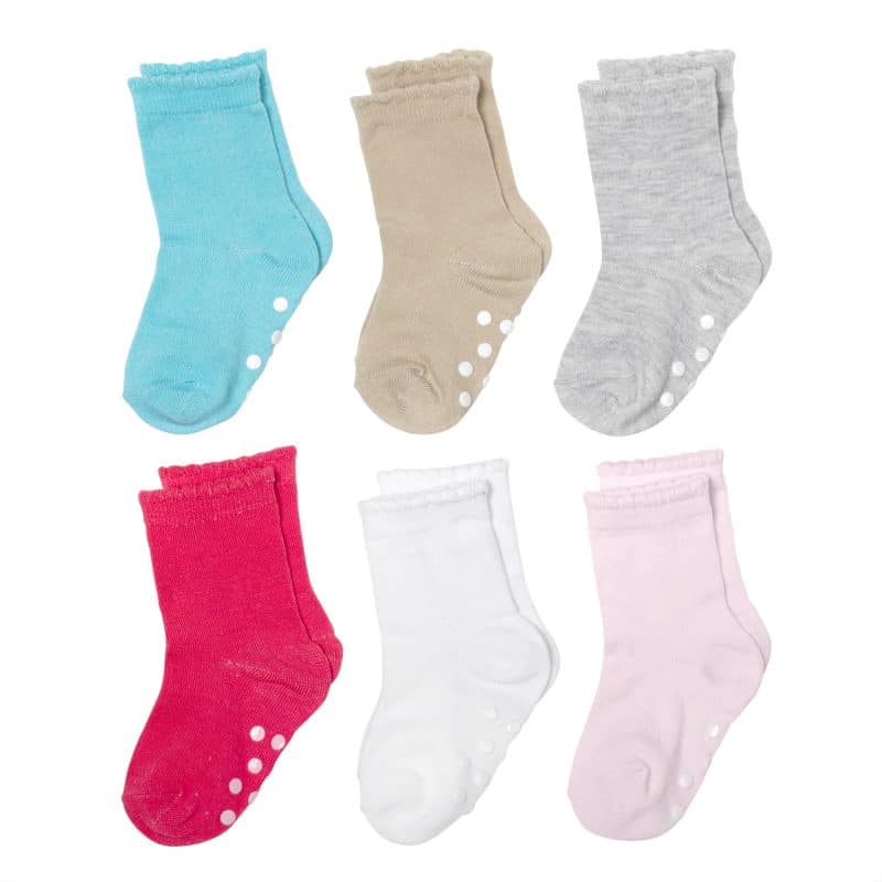 Baby Girl's Socks Gift Set-6 Pairs