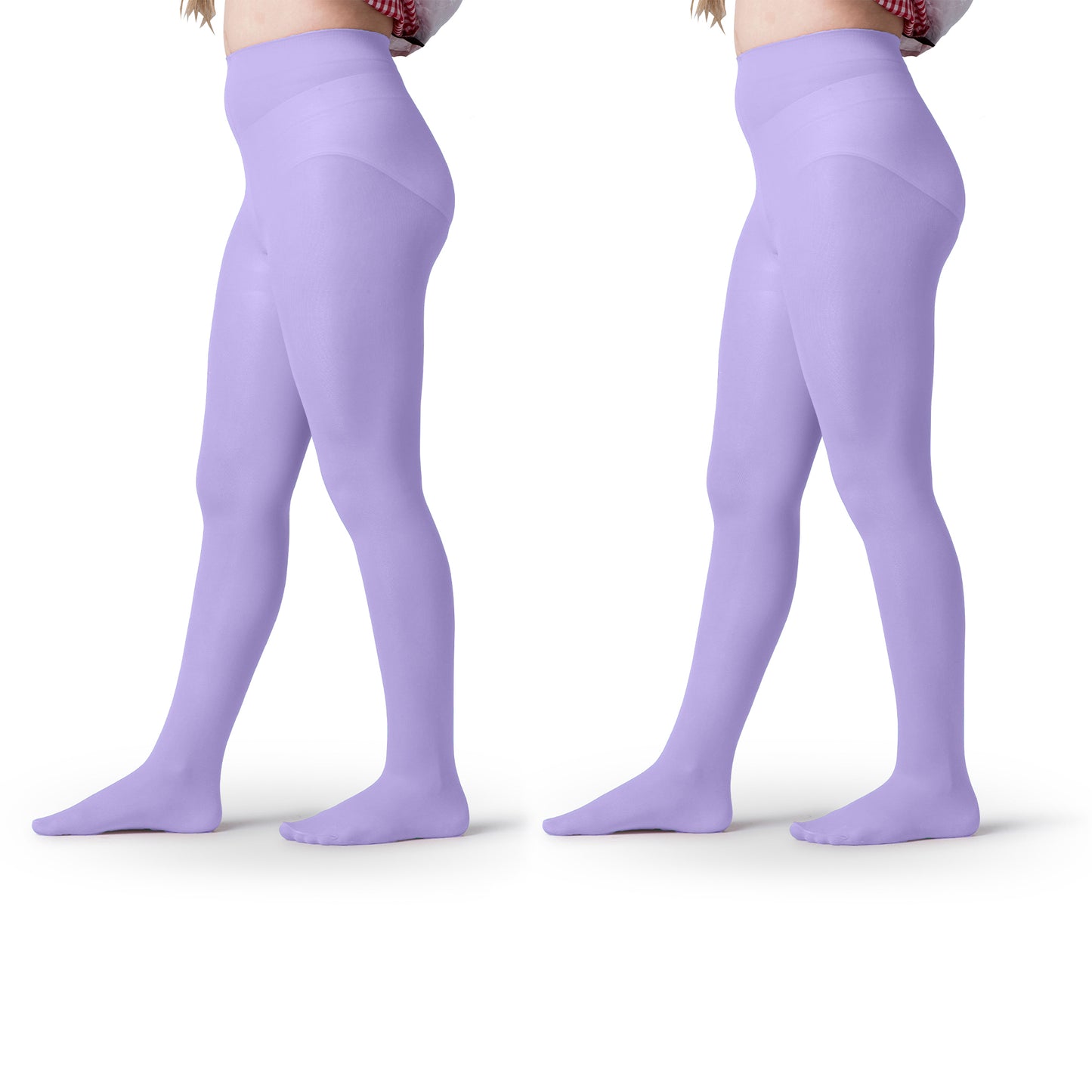 Girls Opaque Footed School Tights- 2 Pairs