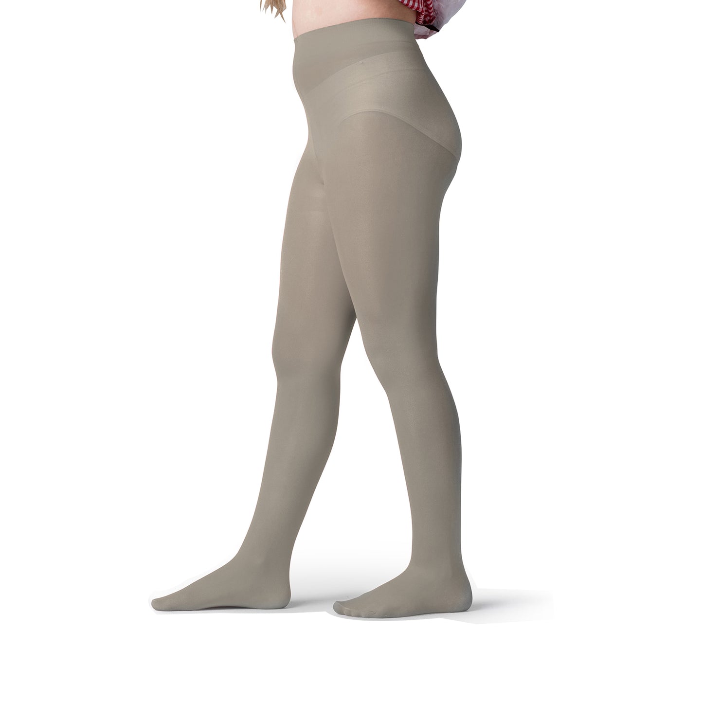 Girls Opaque Footed School Tights- 2 Pairs