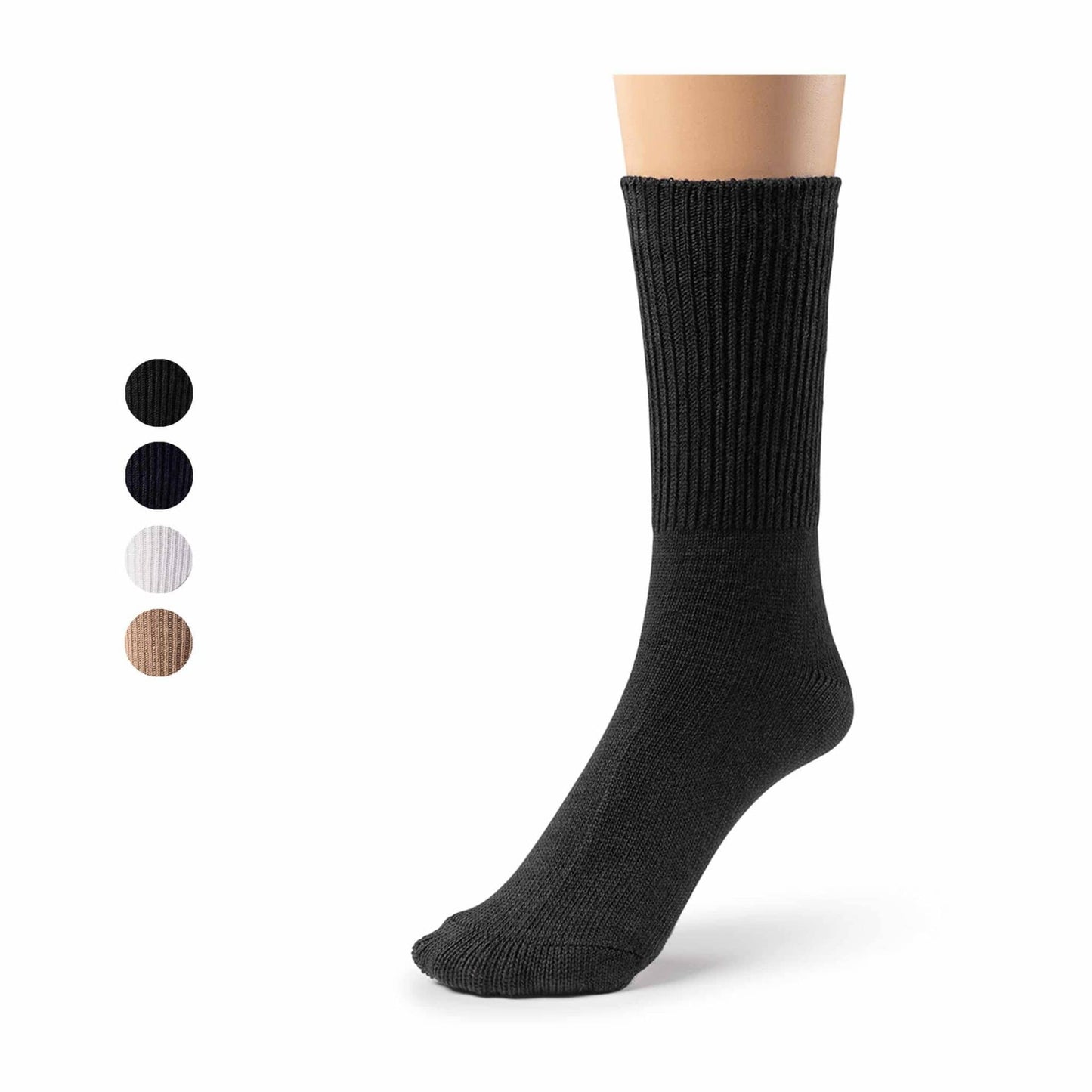 Bamboo Diabetic Crew Sock Women's