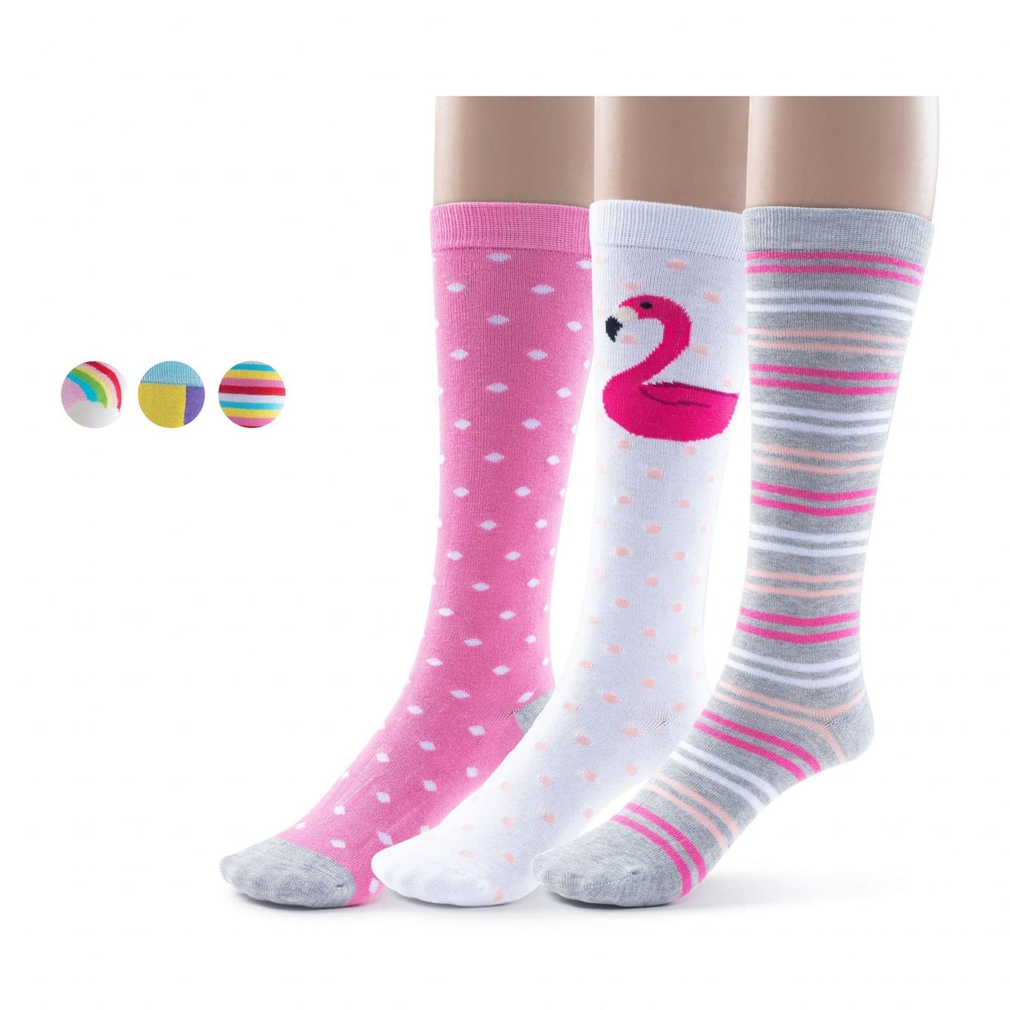 Pink Knee High Socks Bamboo | Girls Knee Socks