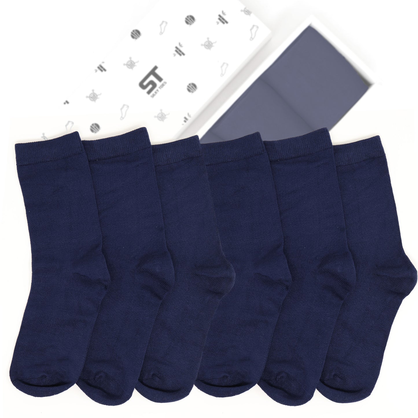 Women's Bamboo Crew Superb Soft Socks
