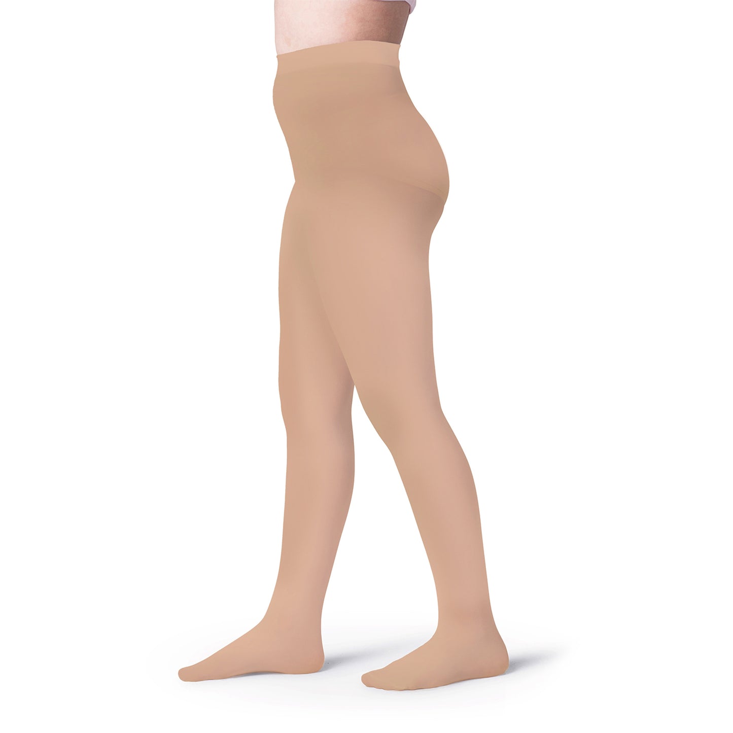 Girls Opaque Footed School Tights- 2 Pairs