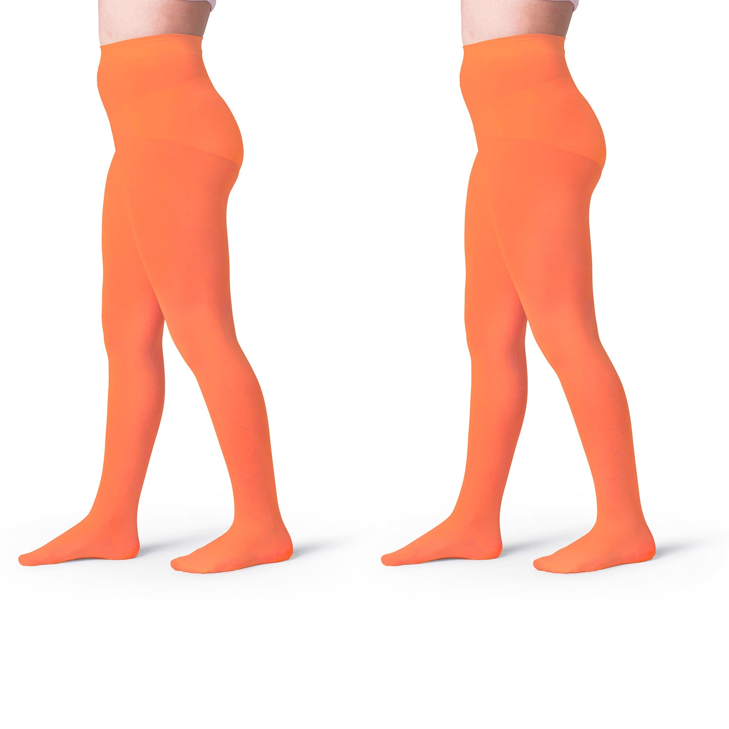 Girls Opaque Footed School Tights- 2 Pairs