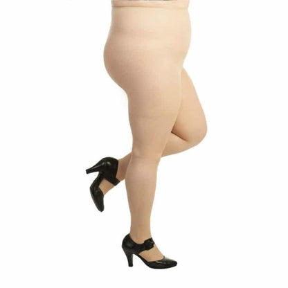 Women's Plus Size Soft Sheer Pantyhose 20 Denier - 2pk