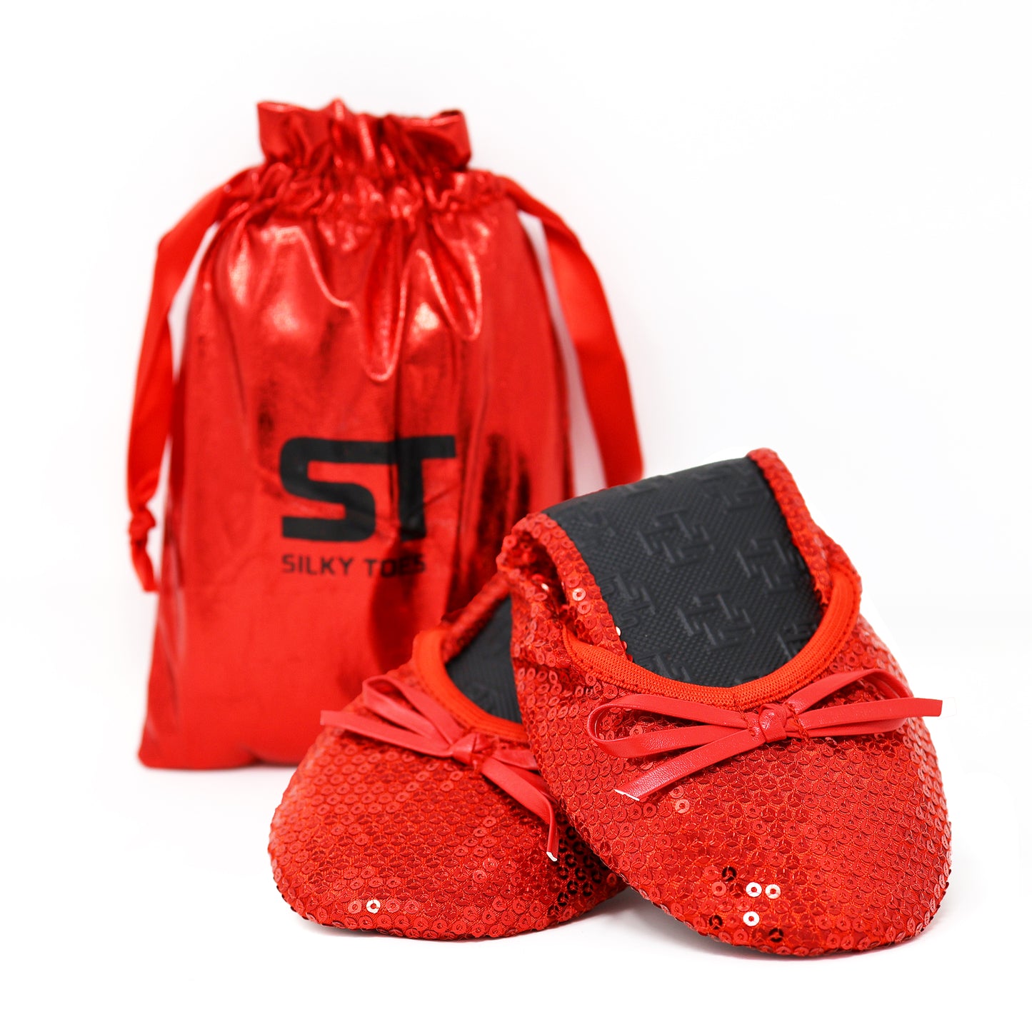 Sparkle Flat / Sequin Flat Foldable Ballet Flat Women's