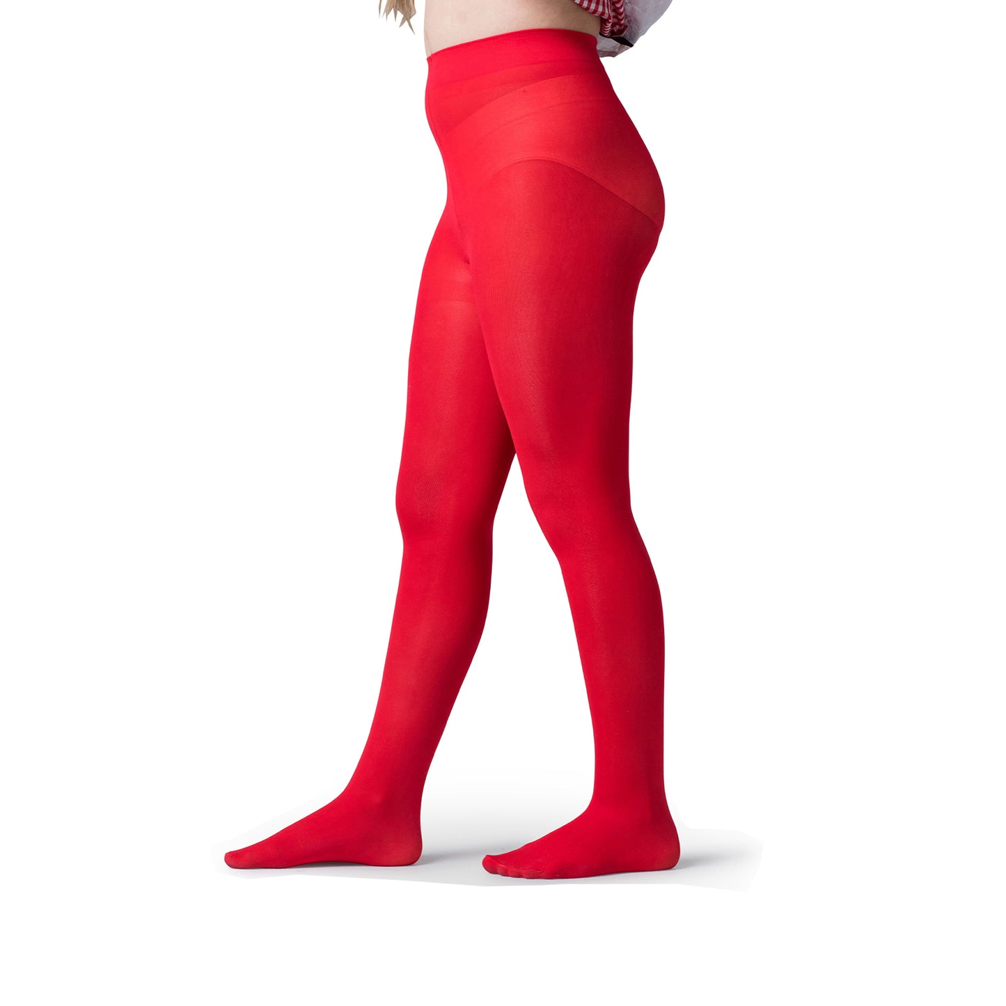 Girls Opaque Footed School Tights- 2 Pairs