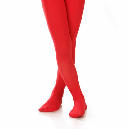 Girls Opaque Footed School Tights- 2 Pairs