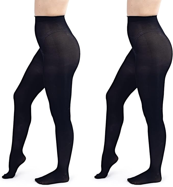 Women's Opaque Microfiber Comfort Tights