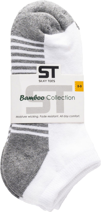 Kids Bamboo Low Cut Athletic Cushioned Socks | Boys & Girls