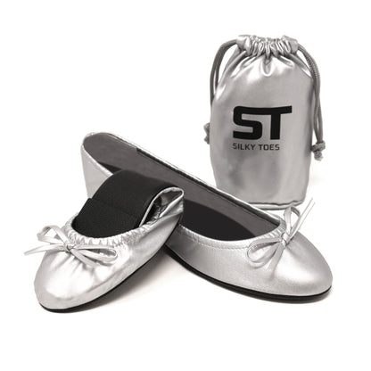 Foldable Travel Flat Portable Comfort Shoes with Pouch