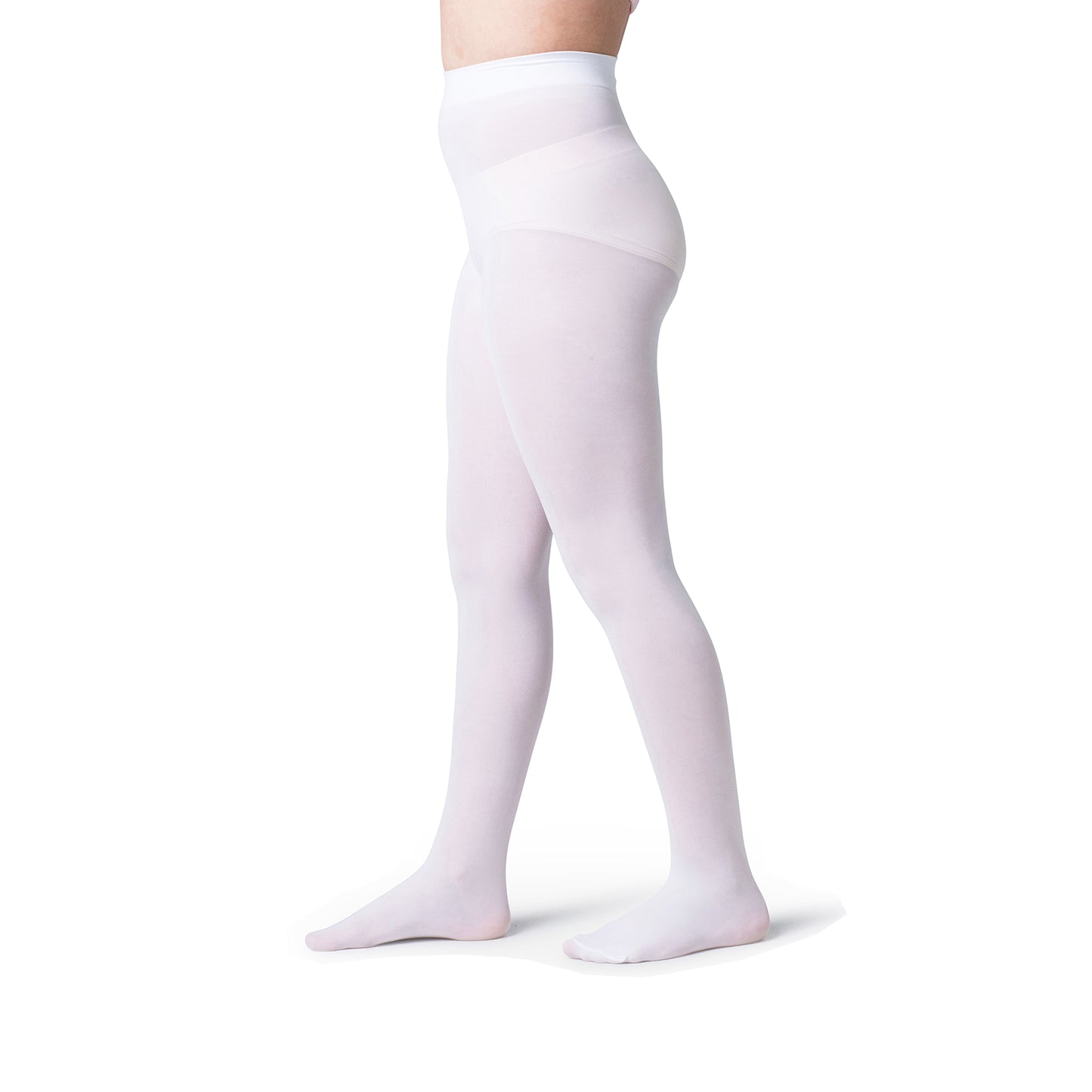 Girls Opaque Footed School Tights- 2 Pairs