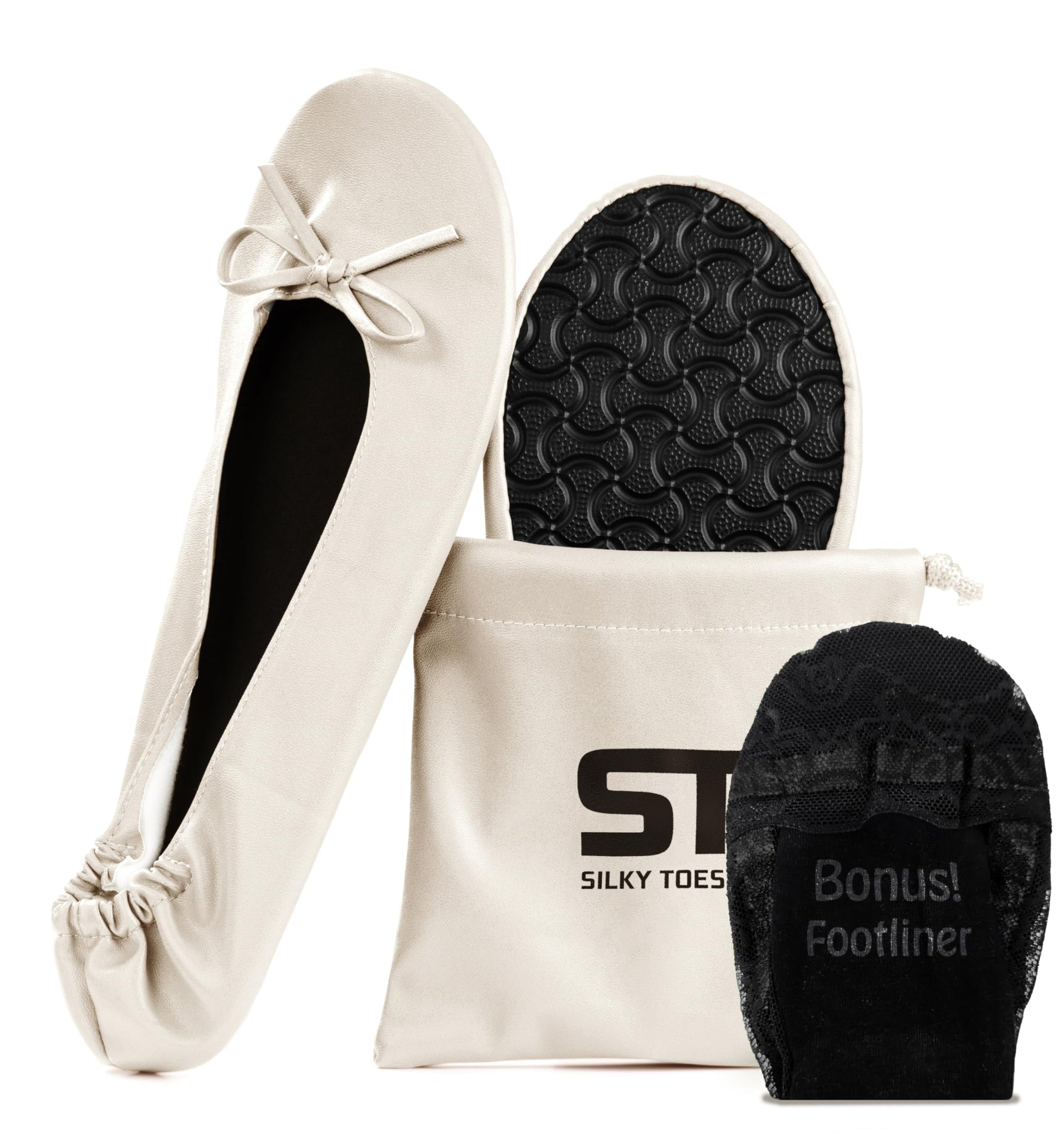 Silky Toes Travel Flats Foldable Silky Toes Womens Foldable Flat