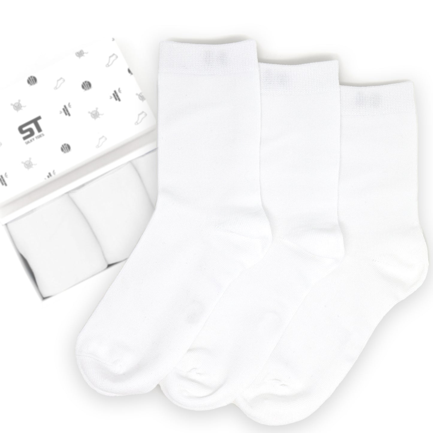 Women's Bamboo Crew Superb Soft Socks