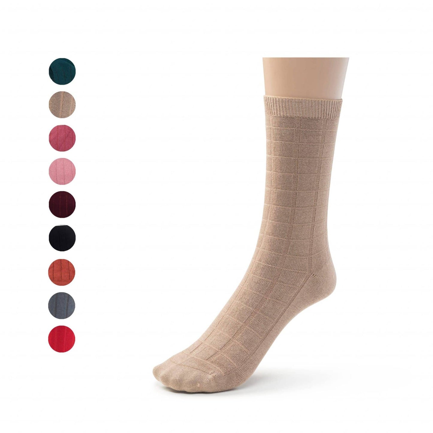 Women's Bamboo Crew Socks Designed, Dress and Casual