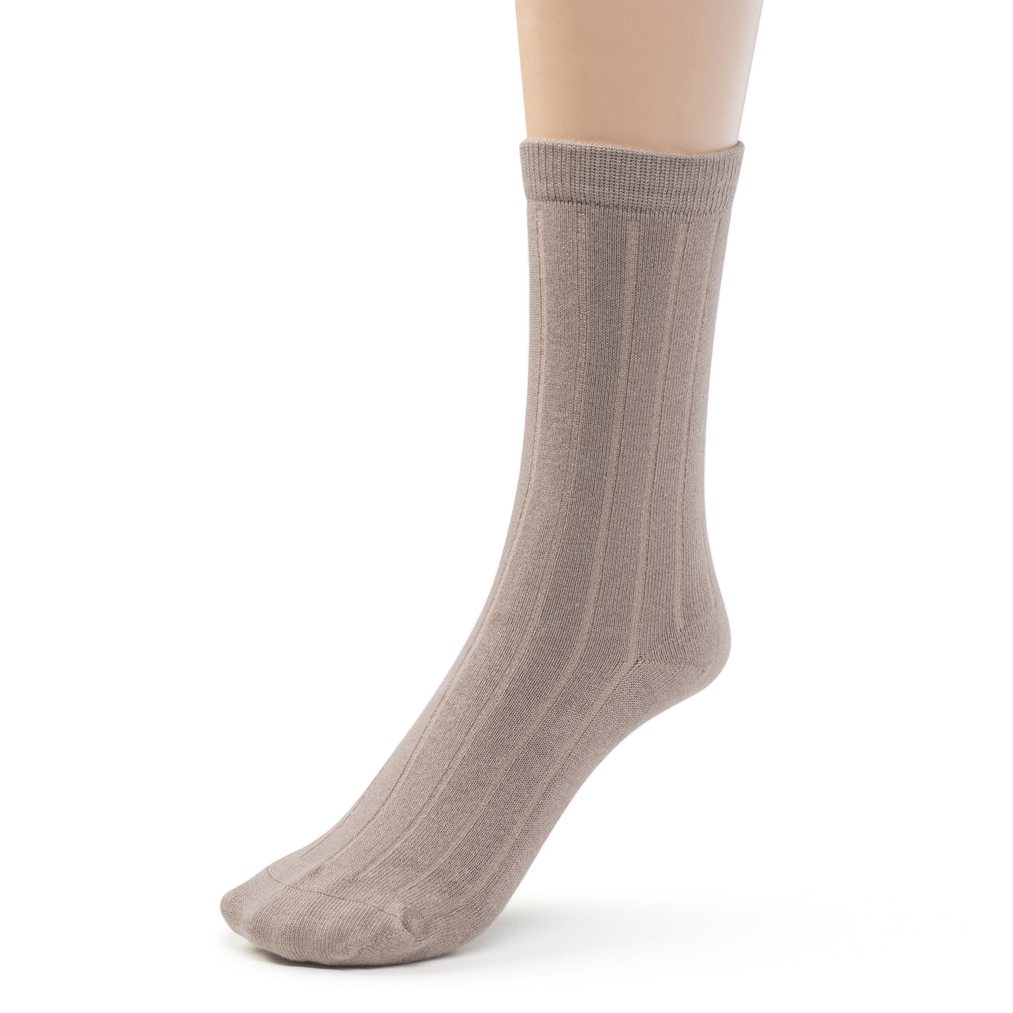 Kids Girls Boys Bamboo Ribbed Crew School Socks