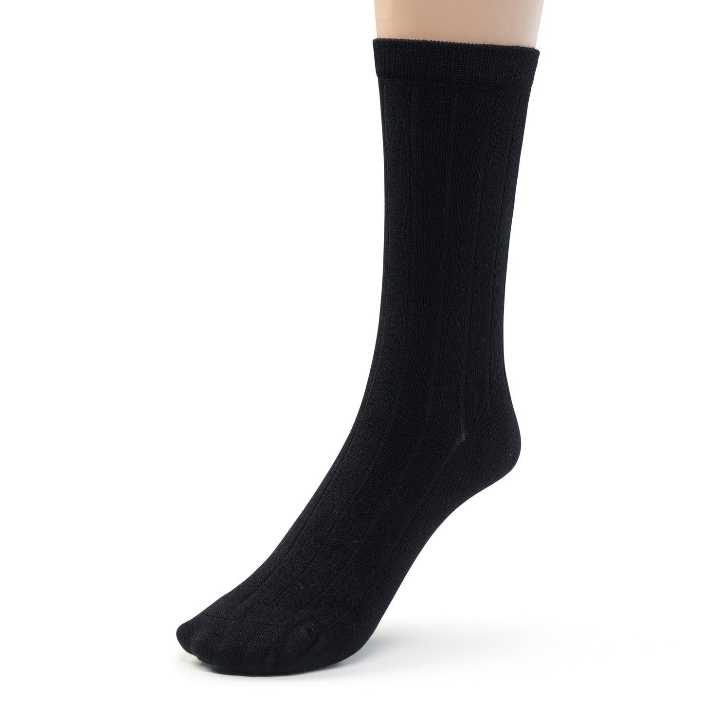 Women's Bamboo Ribbed Crew Socks