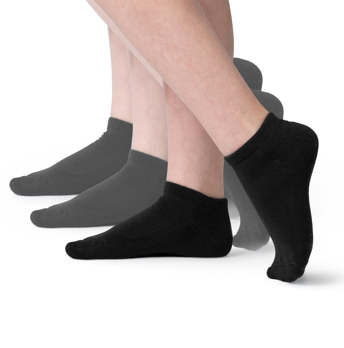 Kids Bamboo Low Cut Athletic Cushioned Socks | Boys & Girls